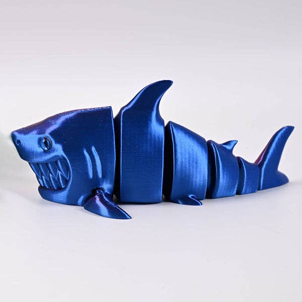 3D-Printed Articulated Shark