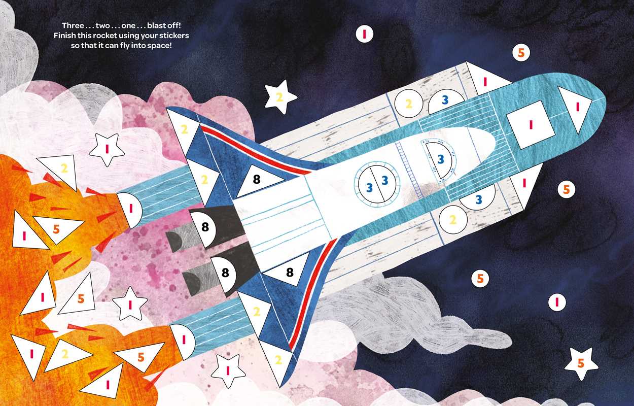 Crayola: Outer Space Sticker by Number