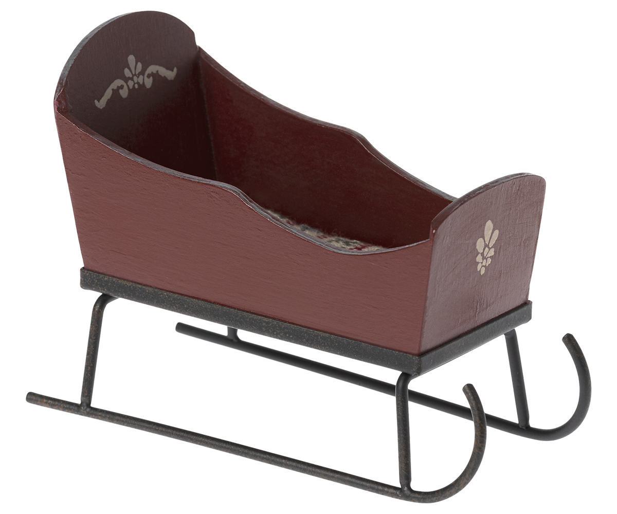 Sleigh, Mouse-Red