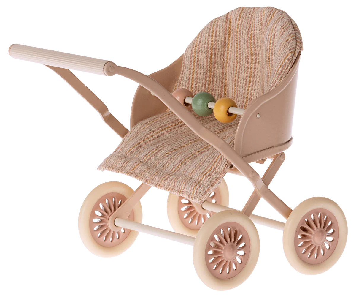Stroller, Mouse Baby - Rose