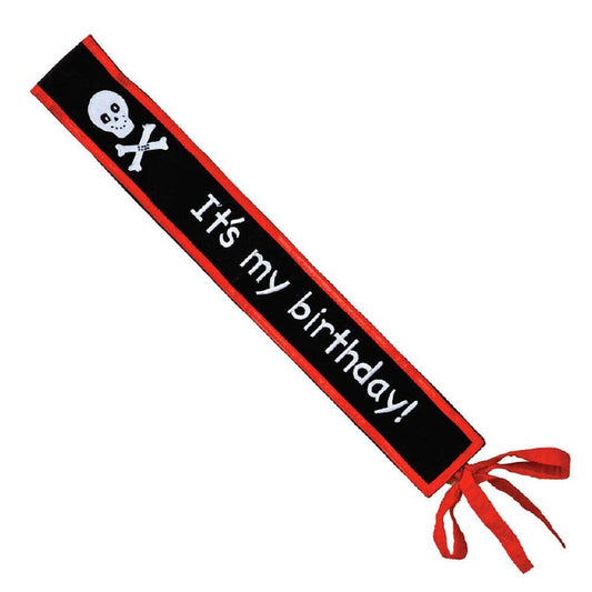 Pirate Kid Birthday Sash