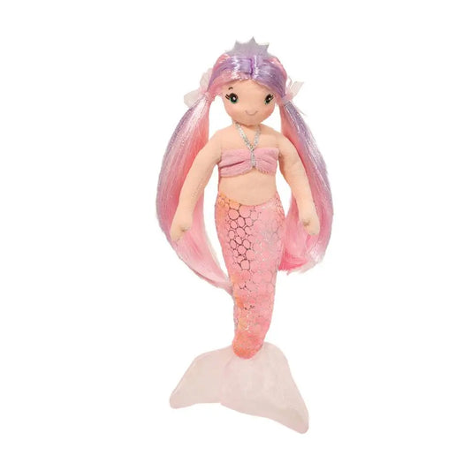 Plush Mermaid Doll With Brush