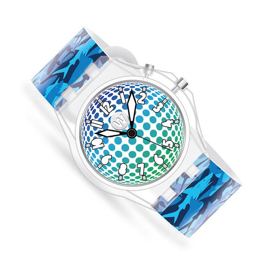 Sharks Camo - Light Up Watch