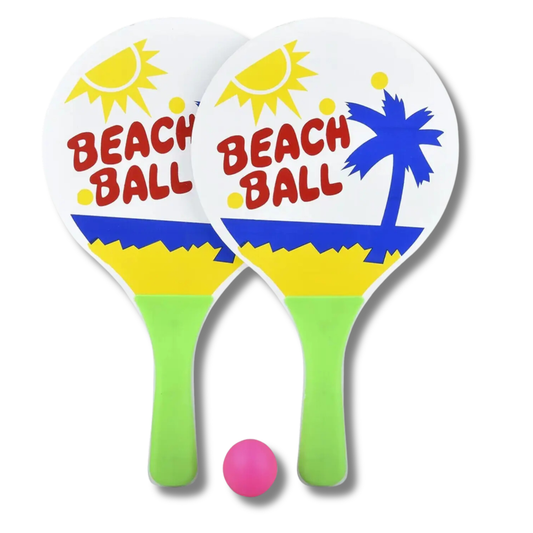 Beach Paddle Ball Kids Game Set