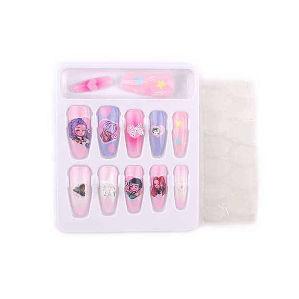 Kpop Demon Hunters Press On Nail Set
