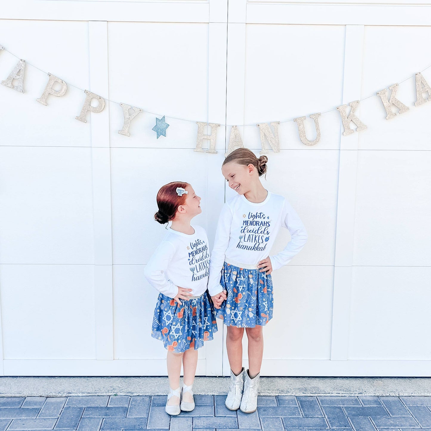 Menorah Hanukkah Hair Clip
