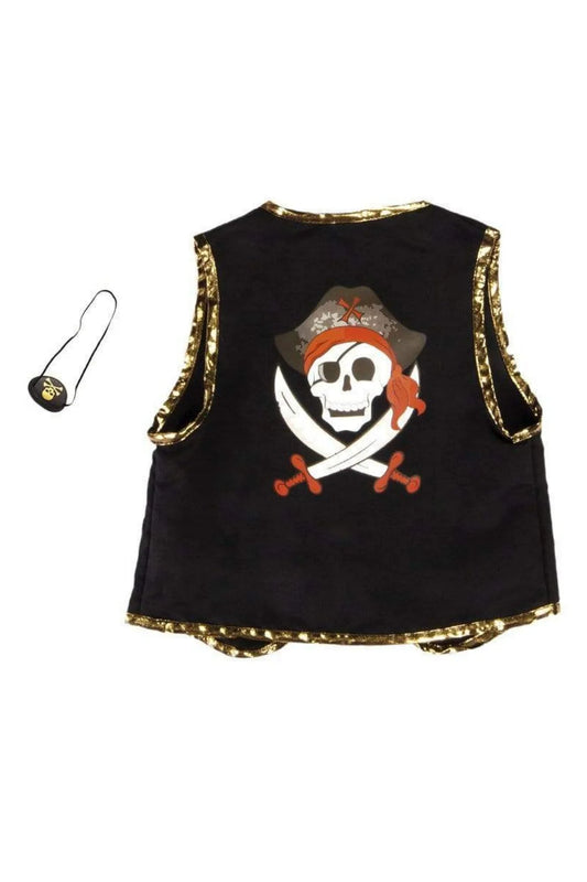 Pirate Vest + Eye Patch 4-7