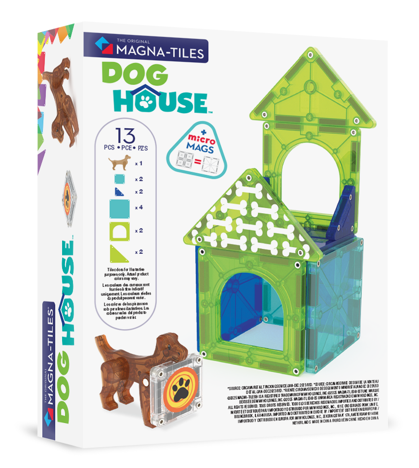 Magna-Tiles Dog House