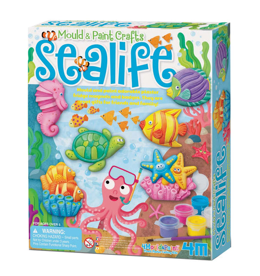 4M-Craft Mould & Paint Sealife
