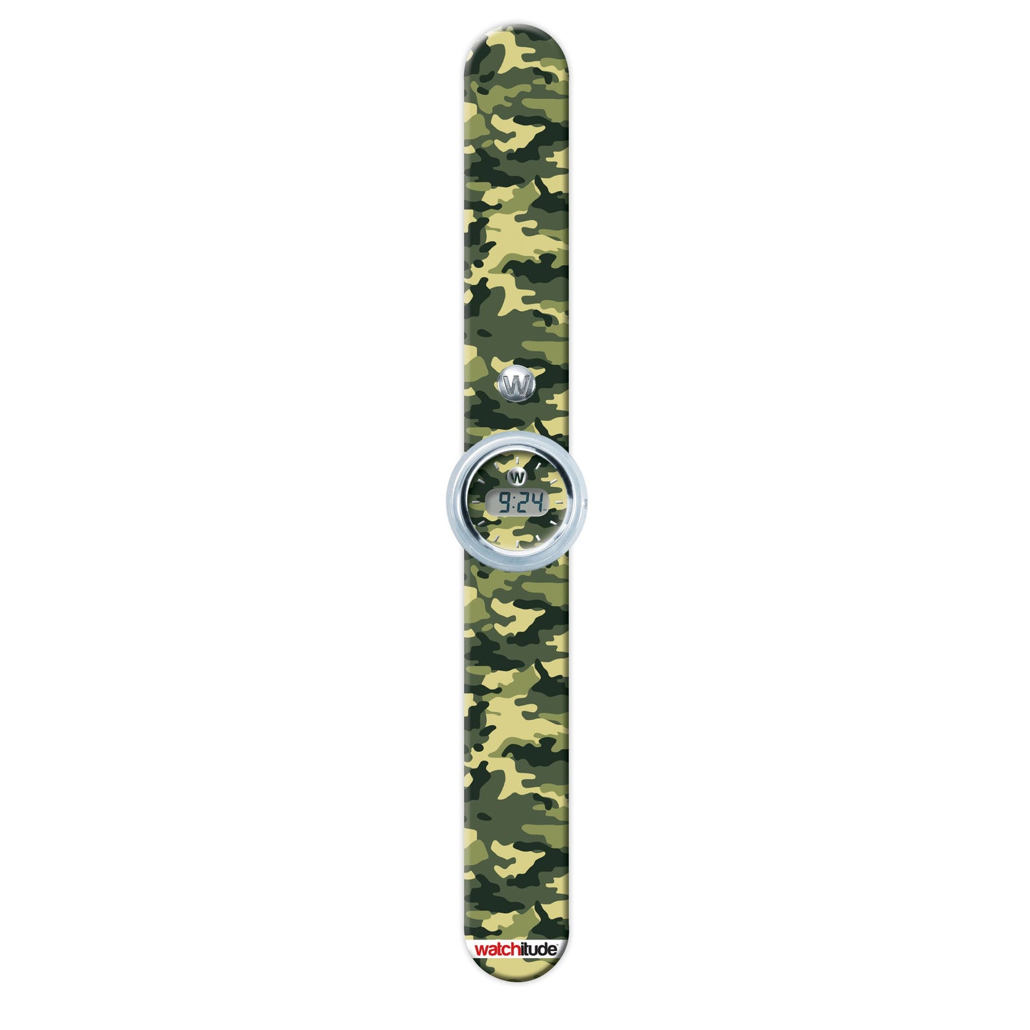 Army Camo Digital Slap Watch