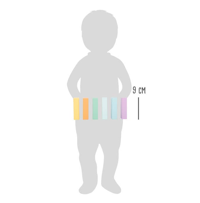 Small Foot Pastel Building Blocks 50 pc