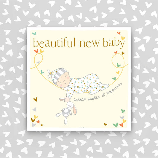 Beautiful New Baby Greeting Card