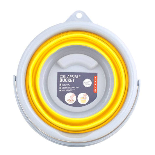 Yellow Collapsible Bucket