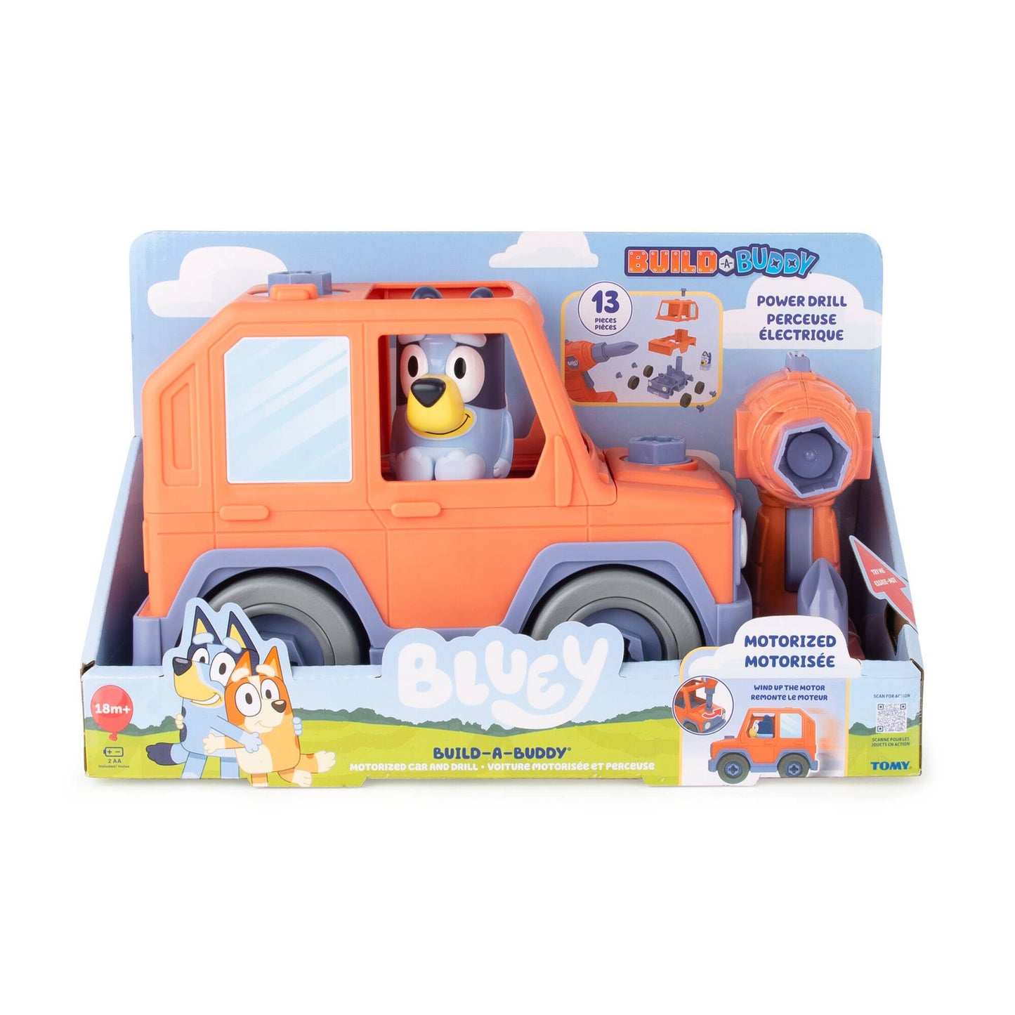 Bluey Motorized Car with Drill