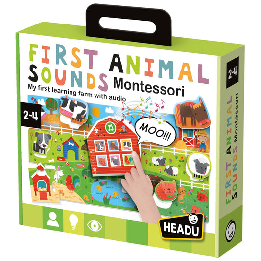 First Animal Sounds Montessori Toddlers