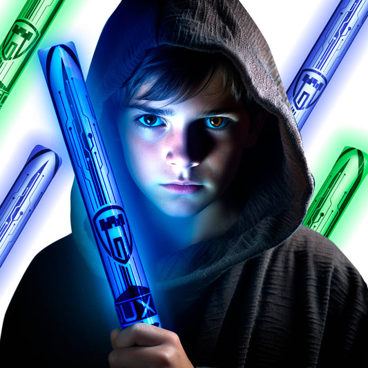 Soft Light Up Foam Toy Swords