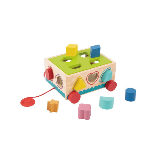 Wooden Truck With Shape Sorter