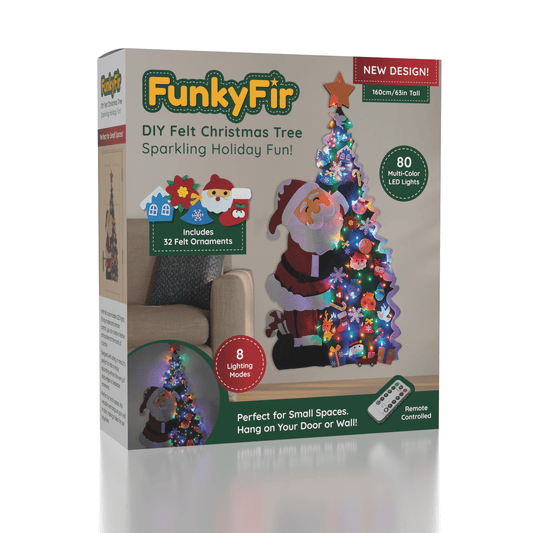 FunkyFir DIY Felt Christmas Tree