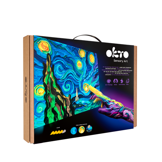 Sensory Art 3D Painting “Starry Night”