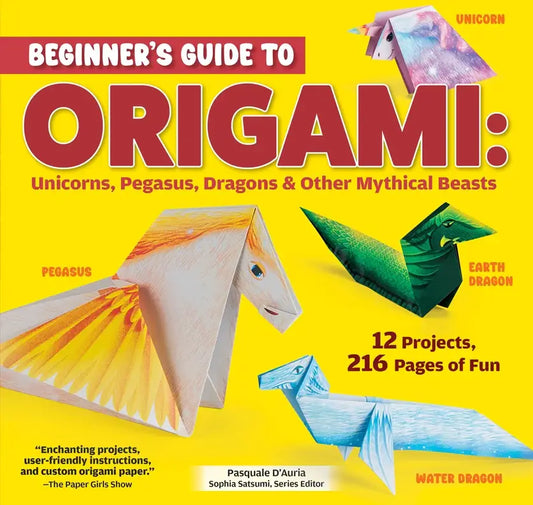 Activity Book - Beginner's Origami: Unicorns, Dragons