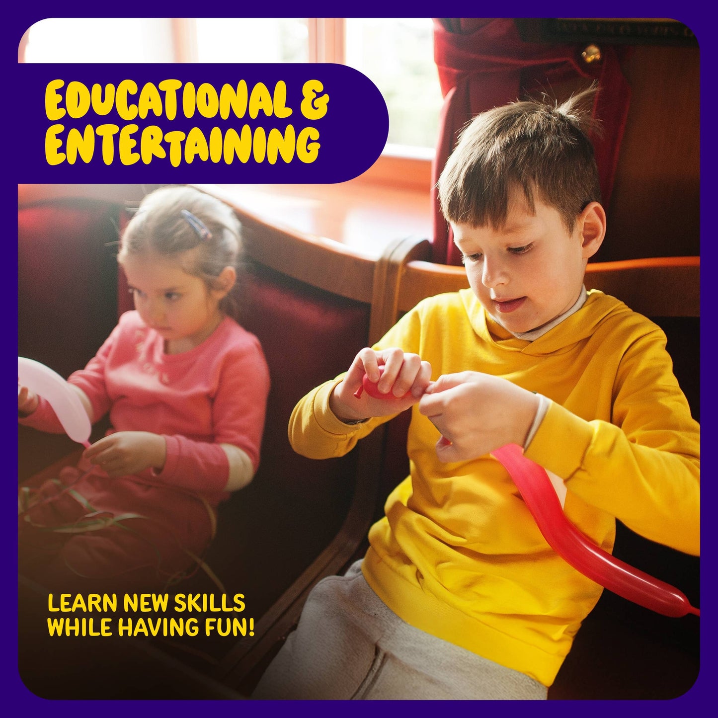 Balloon Animal Twisting Kit + Pump