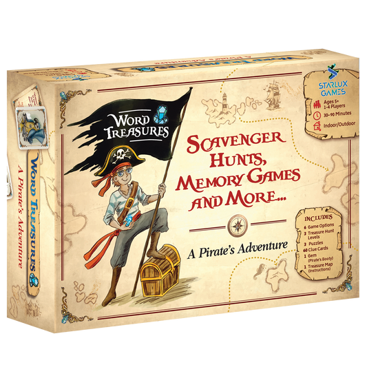 Word Treasures: Pirate- Scavenger Hunts