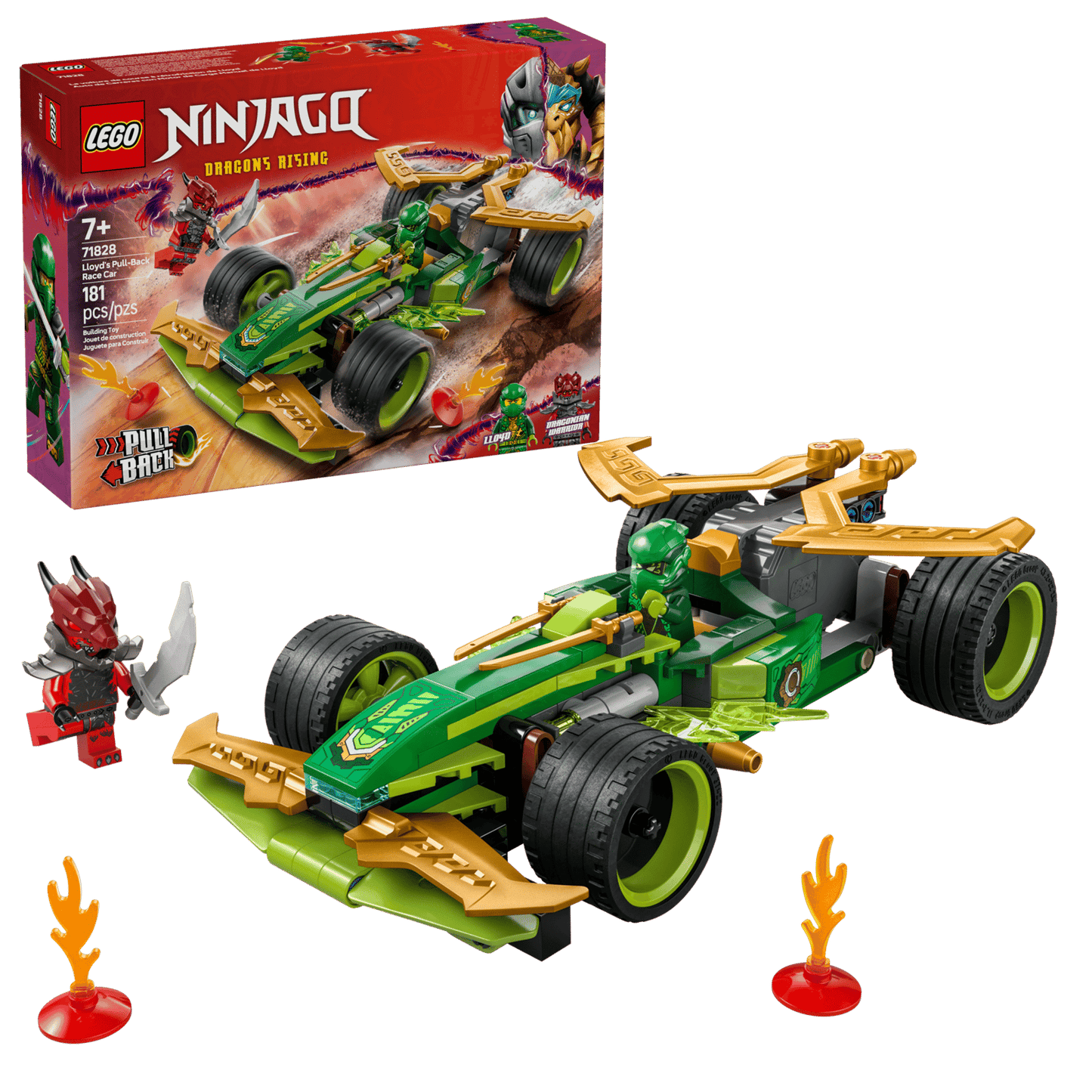 lego Lloyd's Pull-Back Race Car