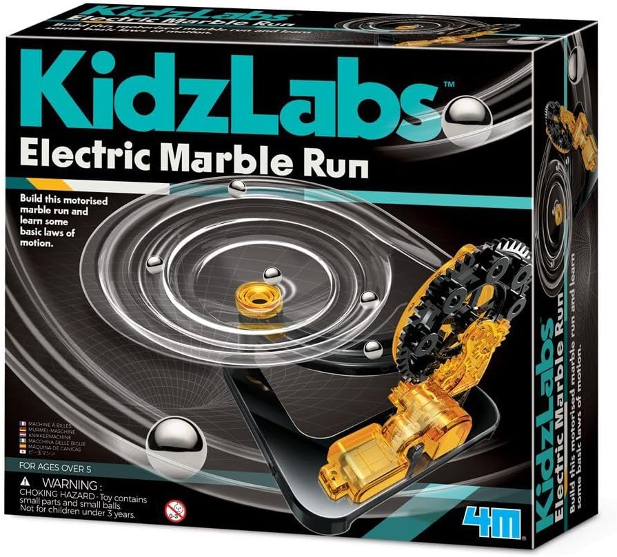 DIY ELECTRIC MARBLE RUN