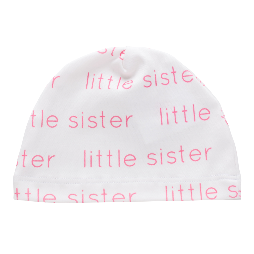 Organic Beanie - little sister: 0-3 months