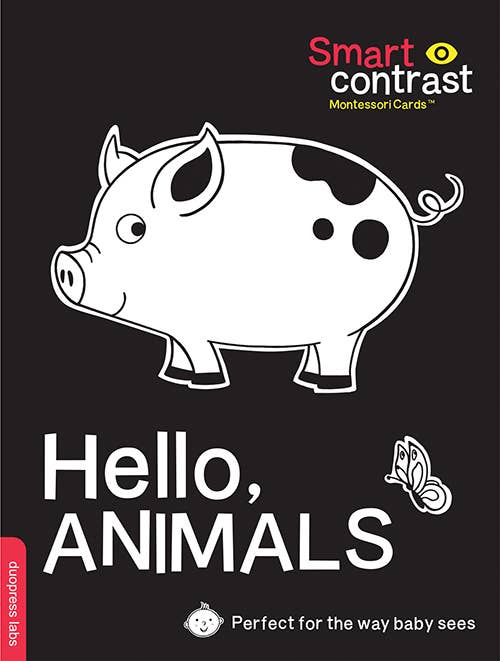 Montessori Cards Hello, Animals