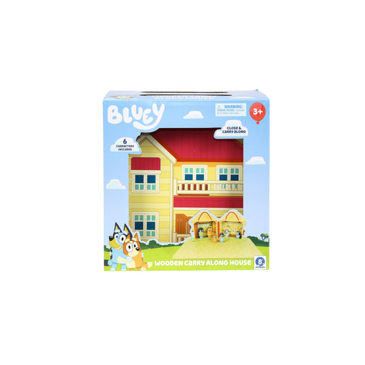 Bluey Wooden Carry Along House