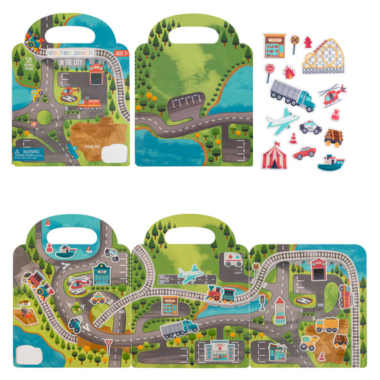 Reusable Stickers: City