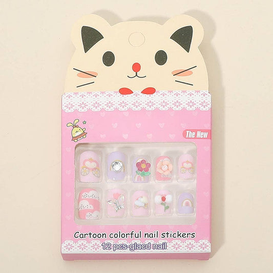 Press On Nail Set - Cat