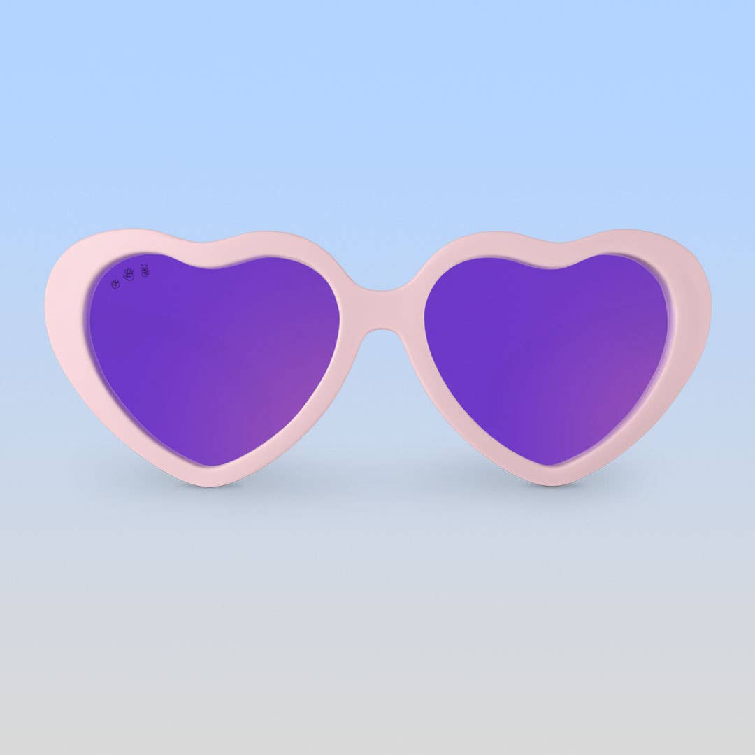 Heart Sunglasses | Peach: (Ages 2-4)