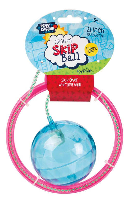 Flashing Skip Ball, Skip and Hop