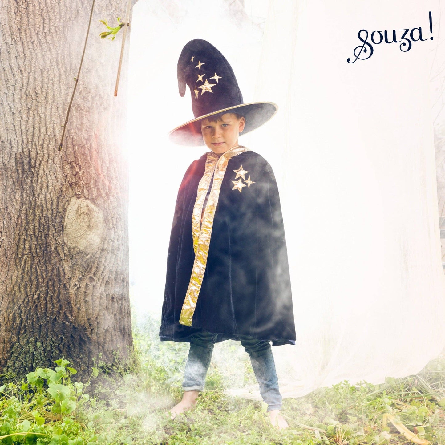 Wilfred Magician Costume Cape: 4-8Y