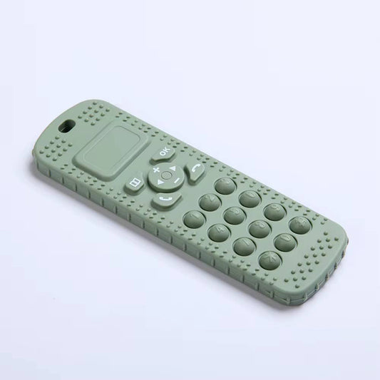 Telephone Silicone Pop-it Teether: Sage