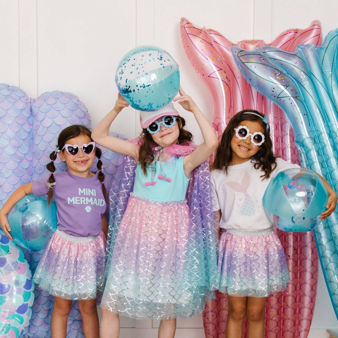 Sparkling Mermaid Tutu -: 4-6Y