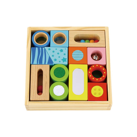 Wooden Multifunction Block Set