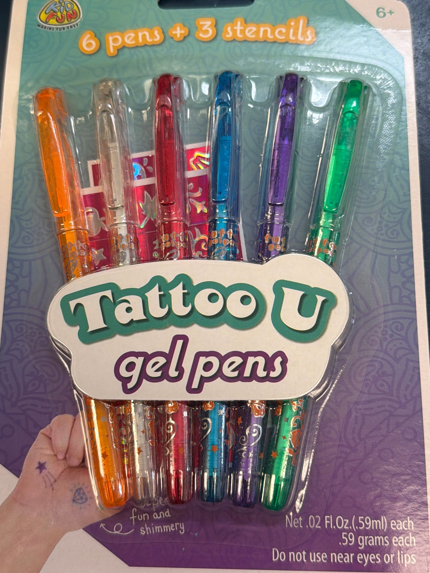 Tattoo Gel Pens Set