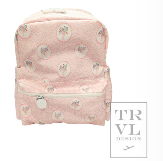 MINI BACKER floral pink