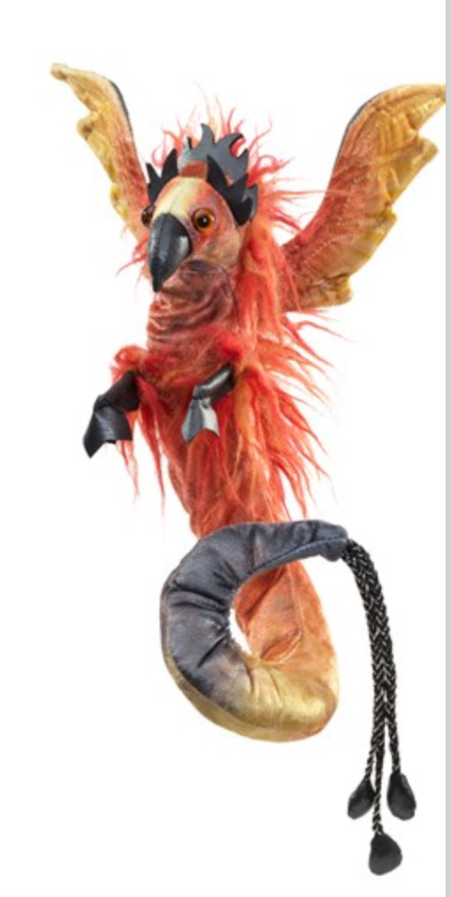 Puppet Phoenix Wristlet