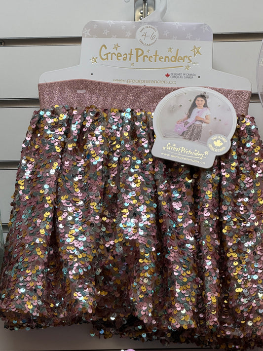 A Star is Born Sequins Skirt, 4-6