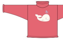 Claver Whale Sweater Nantucket Red