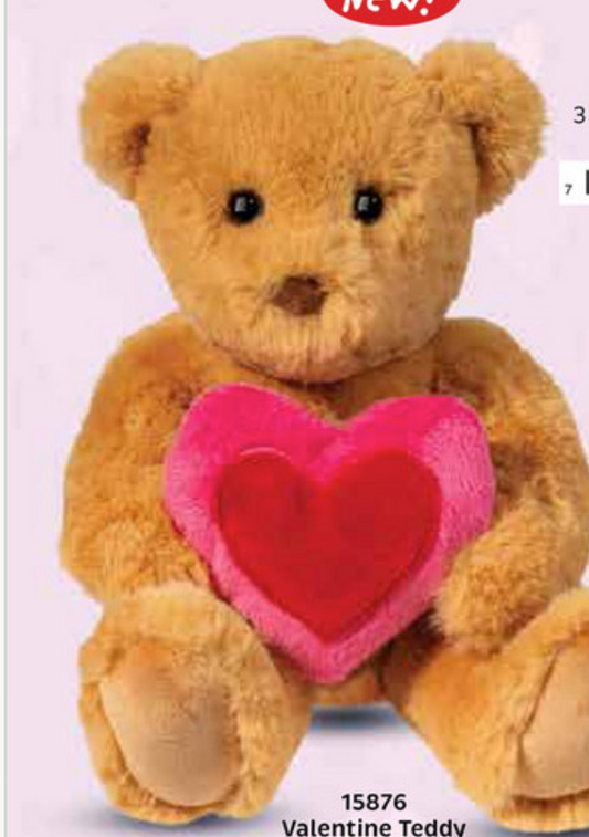 Valentine Teddy Bear w/ Heart