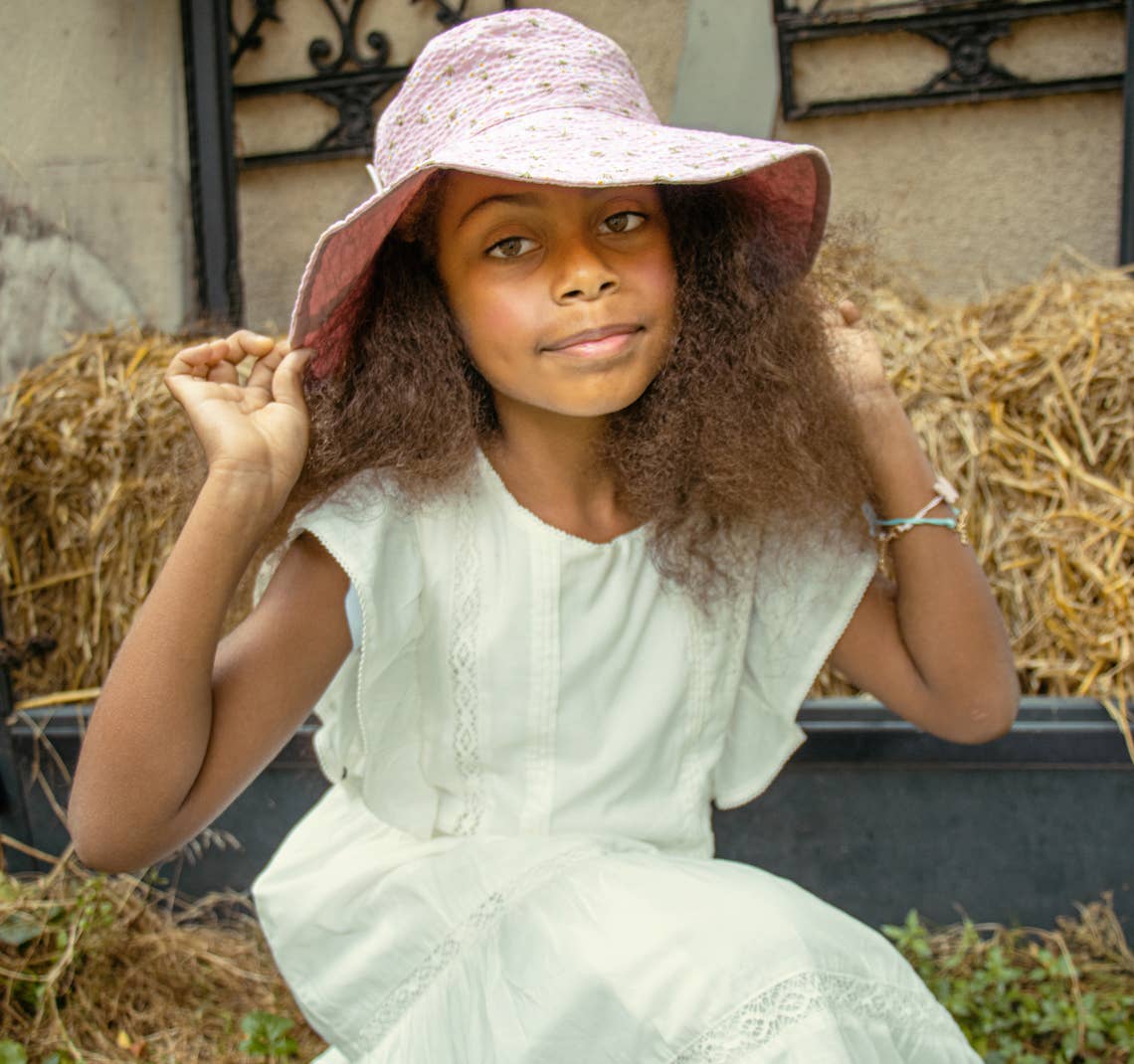 Meadow Reversible Sun Hat 3-6 Years