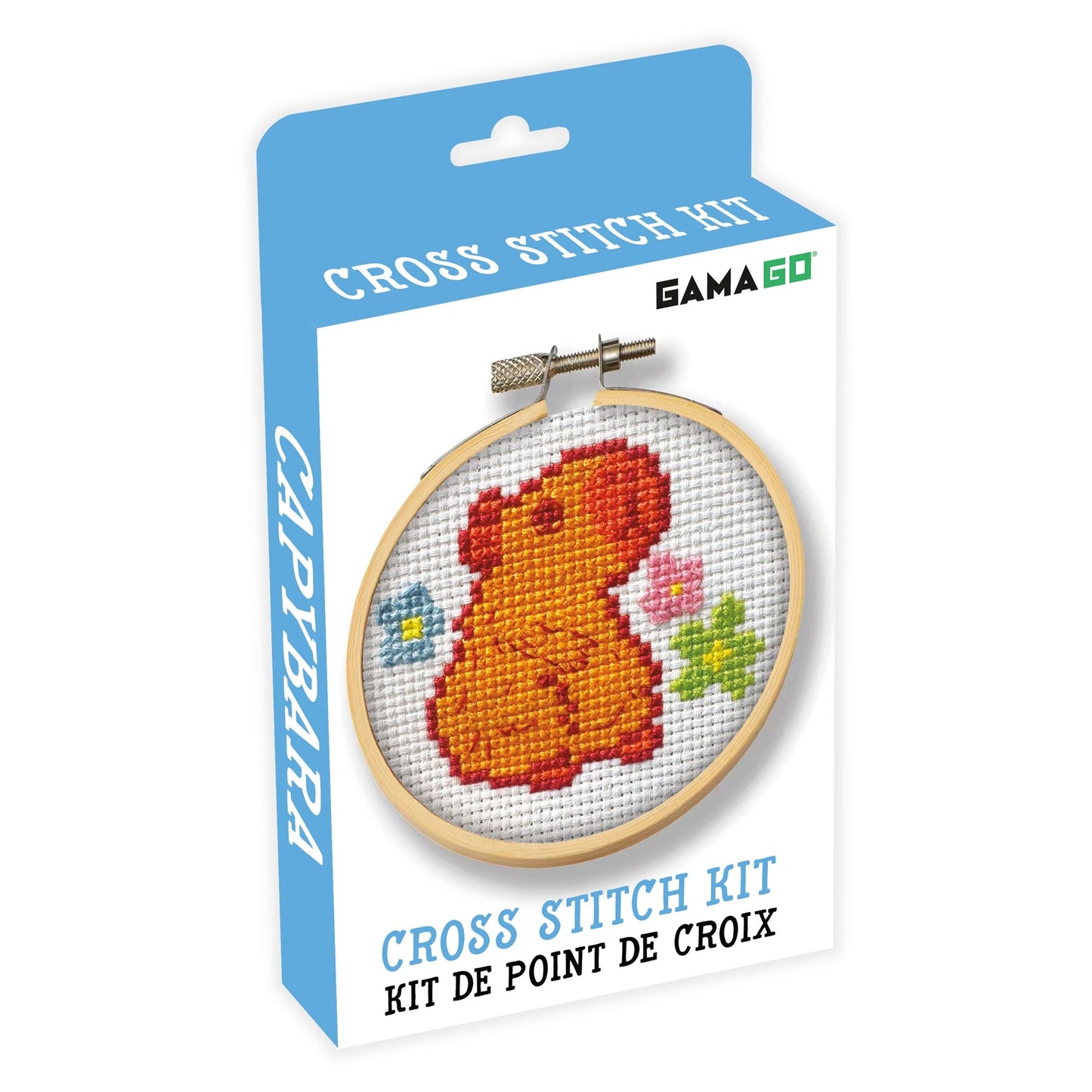 Capybara Cross Stitch Kit