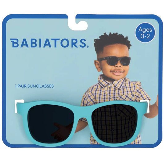 Turquoise Navigator Sunglasses- Ages 0-2