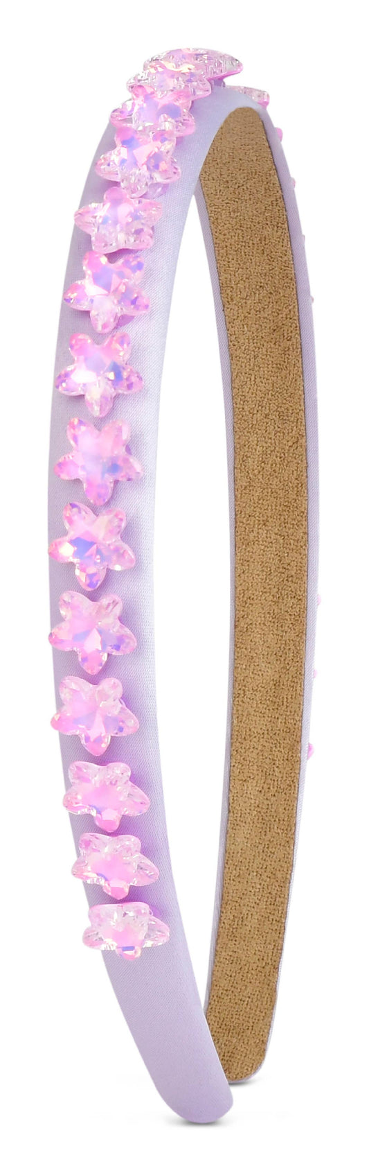 PURPLE STAR GEM HEADBAND