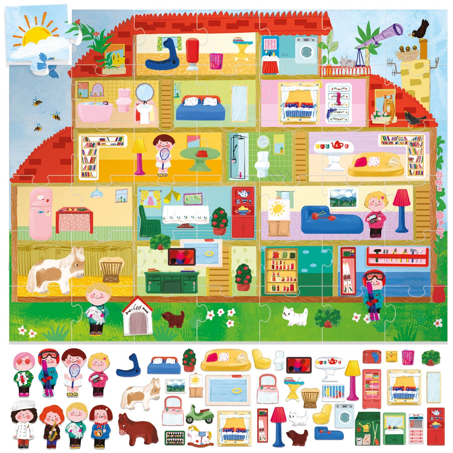 Giant Puzzle The Doll House Preschool